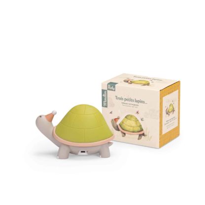 Veilleuse tortue (USB) Trois petits lapins – Image 2