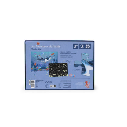 Puzzle phosphorescent sous la mer 24pcs – Image 3