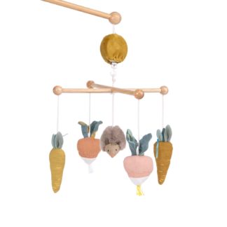Mobile musical Trois petits lapins