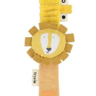 Hochet bracelet: Monsieur Lion