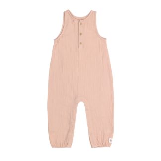 Combinaison mousseline rose poudré T104