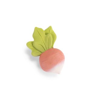 Hochet de dentition radis trois petits lapins