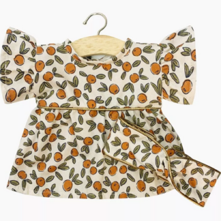 Robe Daisy et son headband Fleurs d'oranger