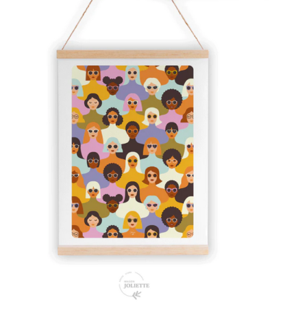Affiche A4 Multitude