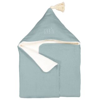 Cape de bain Seraphin vert d'eau