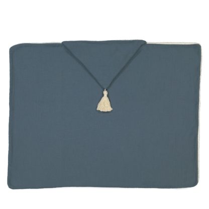 Cape de bain Seraphin bleu souris – Image 2