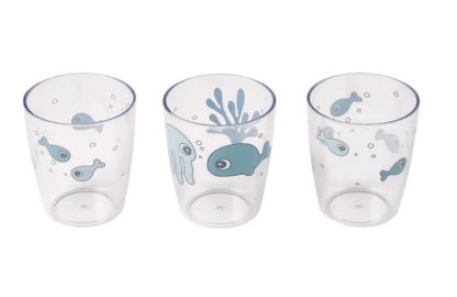 Lot de 3 verres: Amis de la mer