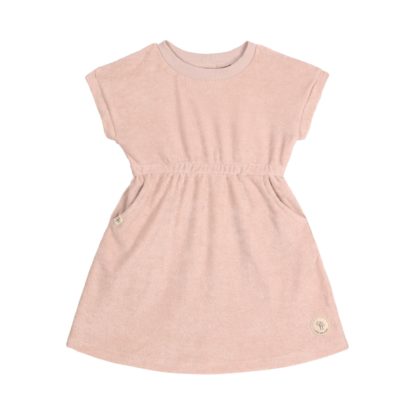 Robe Terry Rose poudré 2/4ans
