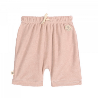 Short Terry Rose poudré 2/4ans