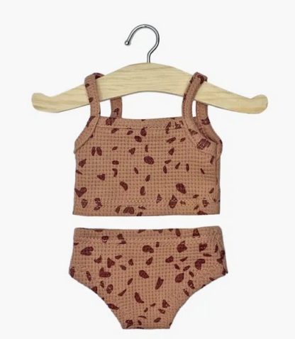 Dessous en maille galet/cassonade