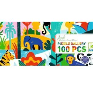 Puzzle gallery jungle 100pcs