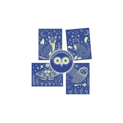Cartes à gratter: dans la nuit (phosphorescent) – Image 2