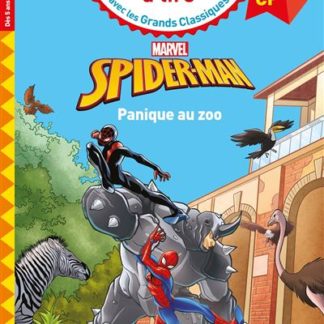 J'apprends à lire Disney: Spider-man, panique au zoo