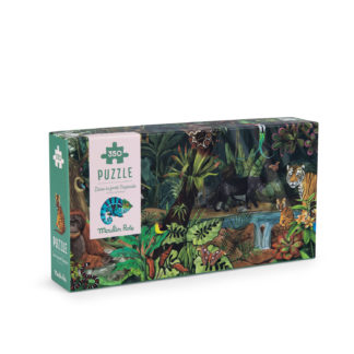 Puzzle dans la forêt tropicale 350pcs