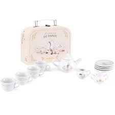 Valise dînette à thé porcelaine la petite école de danse
