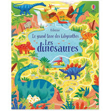 Le grand livre des labyrinthes: les dinosaures