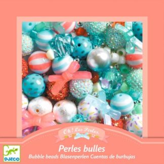 Perles bulles argent