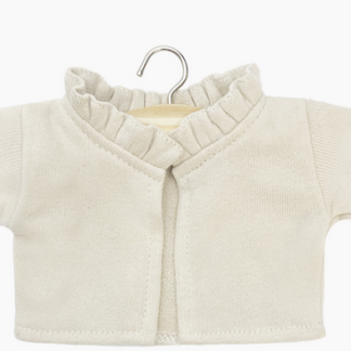 Cardigan Claudia en molleton lin