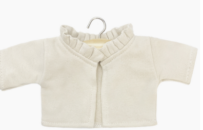 Cardigan Claudia en molleton lin