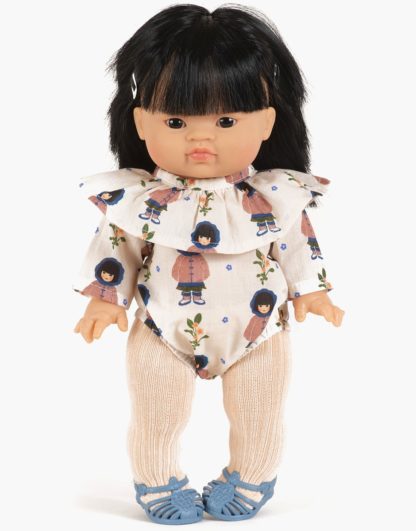 Body Colombine en coton Jade