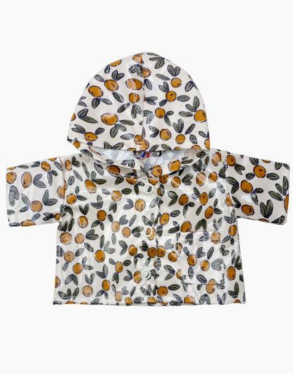 Imperméable en coton enduit Fleur d'oranger