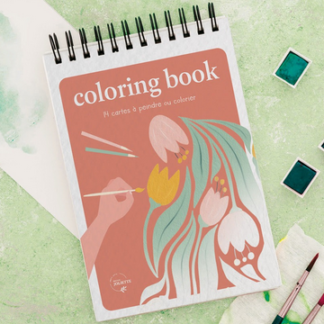 Coloring book Floral #1