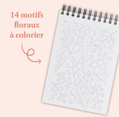 Coloring book Floral #1 – Image 3
