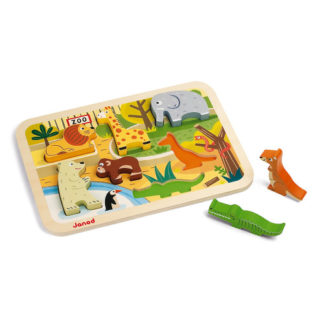 Puzzle chunky zoo