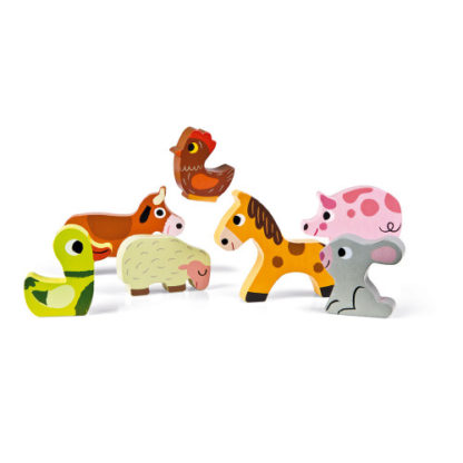 Puzzle chunky ferme