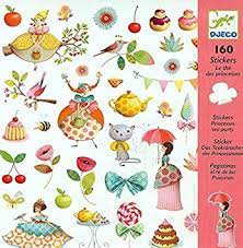 Stickers le goûter des princesses