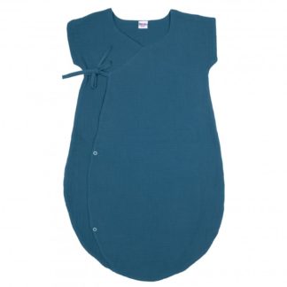 Gigoteuse été kimono paon 0-6m