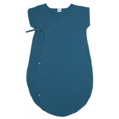 Gigoteuse été kimono paon 0-6m