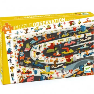 Puzzle d'observation rallye automobile 54 pcs