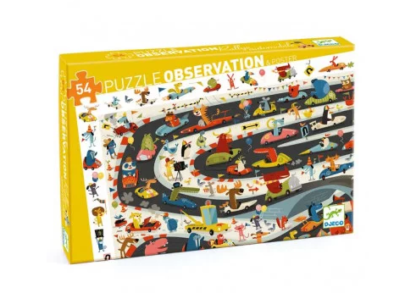Puzzle d'observation rallye automobile 54 pcs