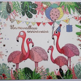 Carte merveilleux anniversaire