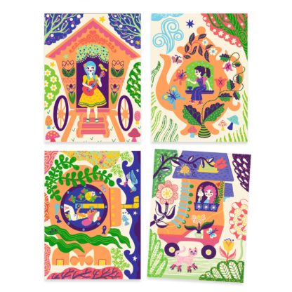 Cartes à gratter: drôles de maisons – Image 2