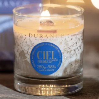 Bougie Naturelle Ciel poudrée Noël 2023