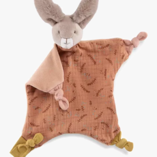 Doudou lapin argile