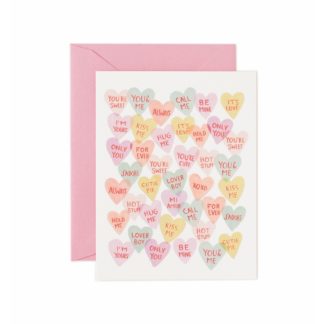 Carte Valentine sweet hearts
