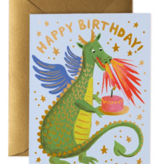 Carte Birthday Dragon
