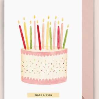 Carte gateau d'anniversaire