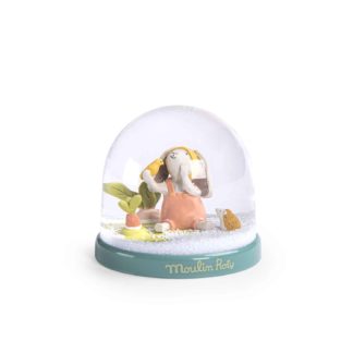 Boule à neige Trois petit lapins