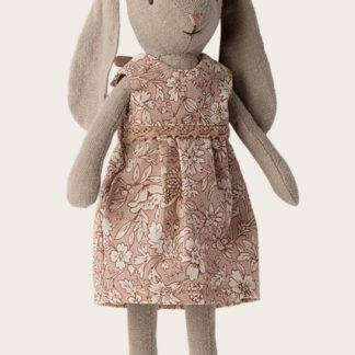 Lapin taille 1 liberty rose