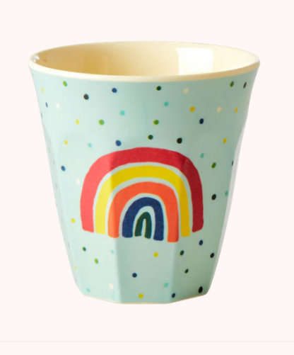 Gobelet Funky Arc en ciel blue