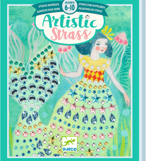 Artistic strass: onde aquatic