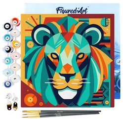 Peinture numéros lion