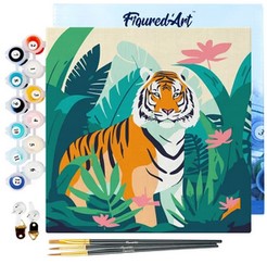 Peinture numéros tigre