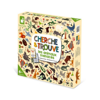 Cherche et trouve animaux manacés
