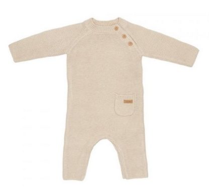Combinaison en tricot sable T74