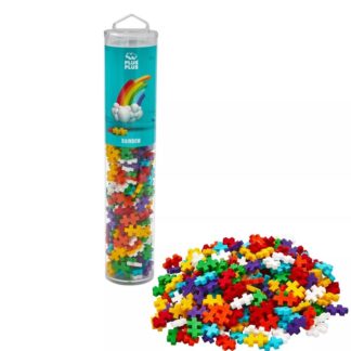 Plus plus tube 240pcs arc-en-ciel